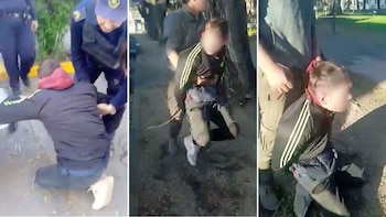 Vecinos ataron a un ladrón,