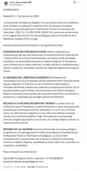 La acción de tutela está