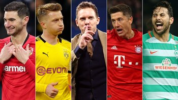 Lucas Alario, Marco Reus, Julian