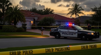 La policía de Sarasota acordona