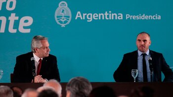 Alberto Fernández y Martín Guzmán