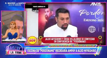 Magaly TV La Firme , 28 de noviembre. (Magaly TV La Firme)