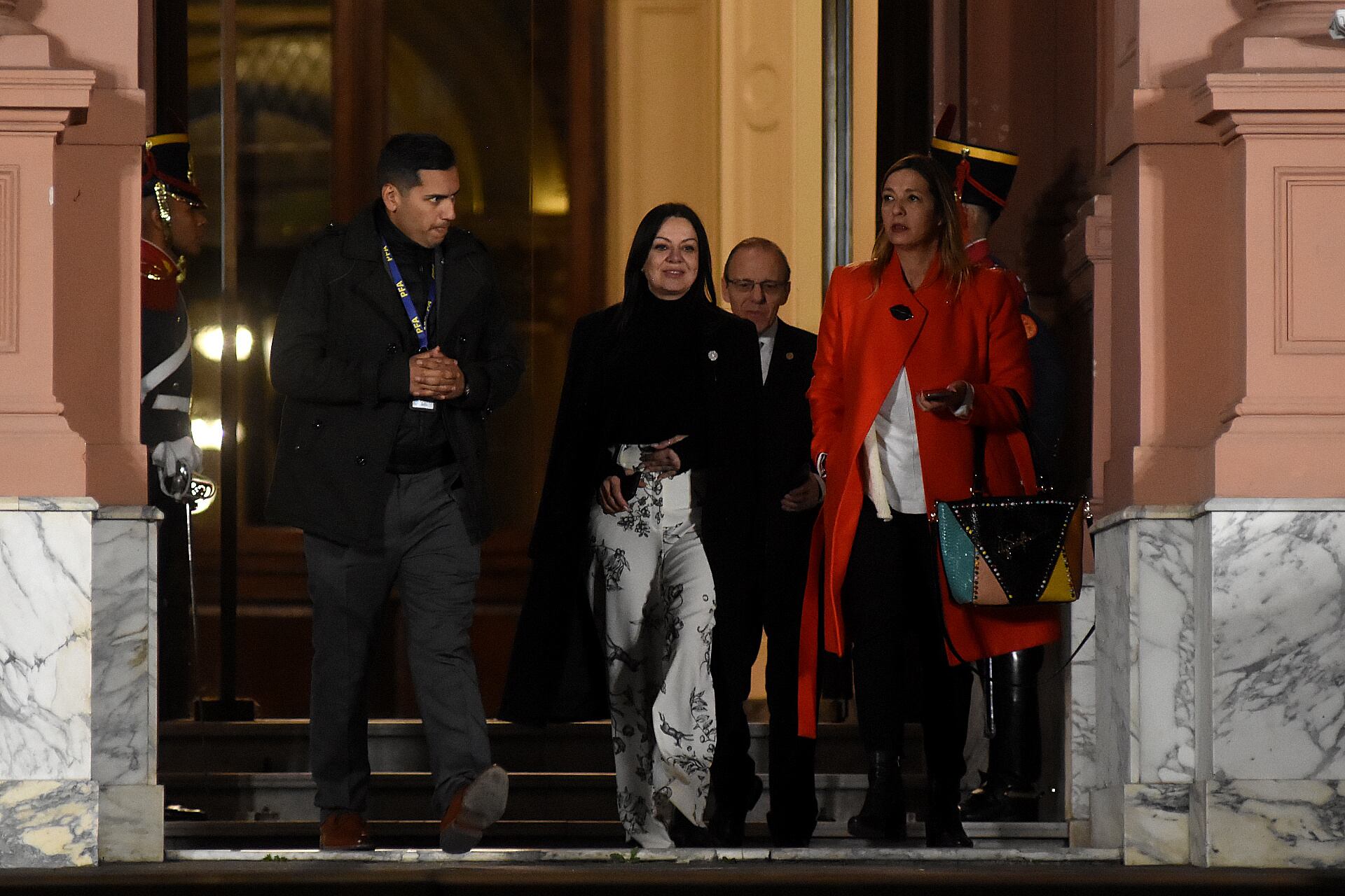 Sandra Pettovello en Casa Rosada (Nicolás Stulberg)