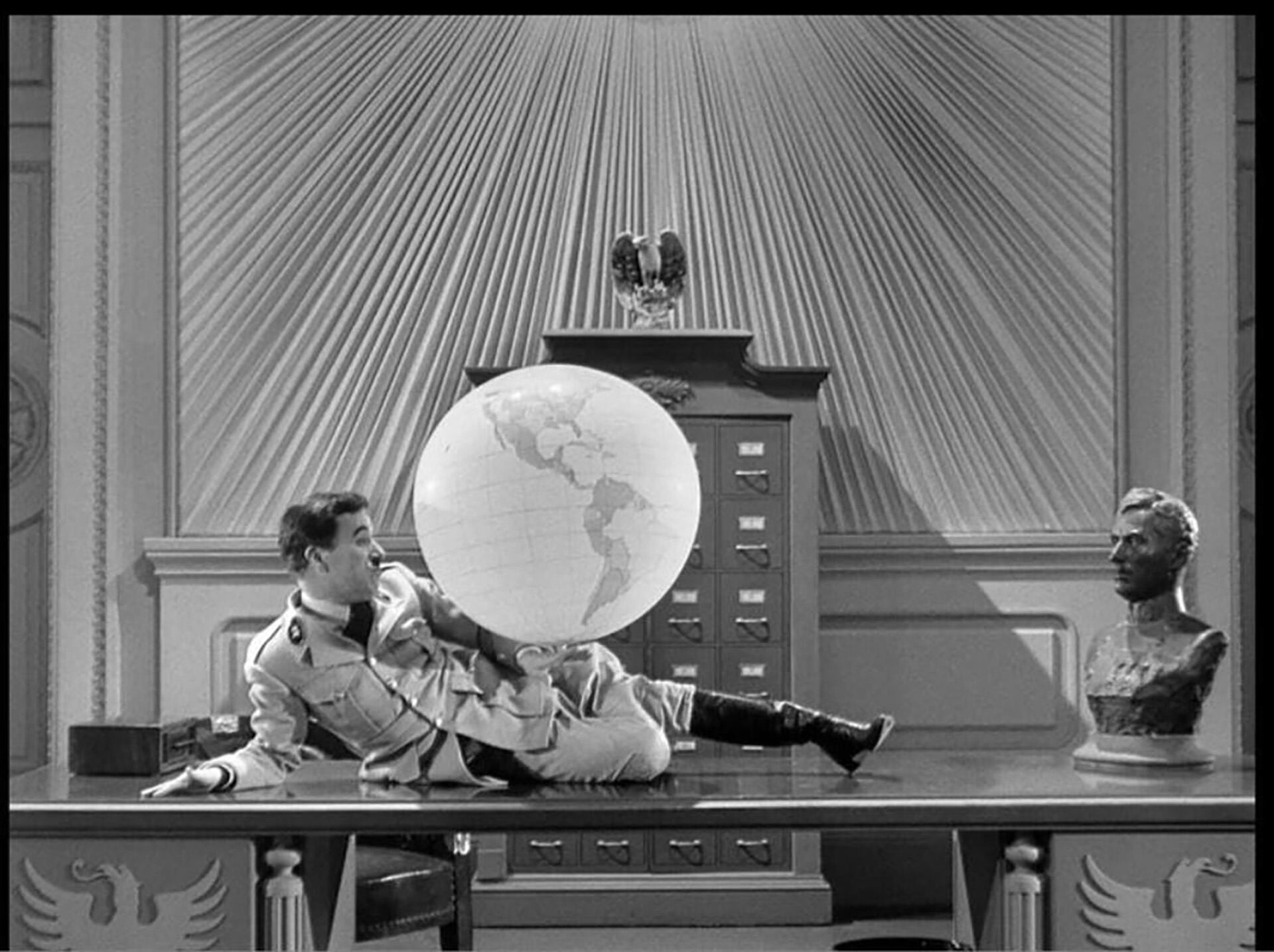 Charlie Chaplin en 'El gran dictador'