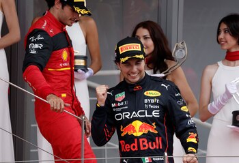 Checo Pérez ganó el GP