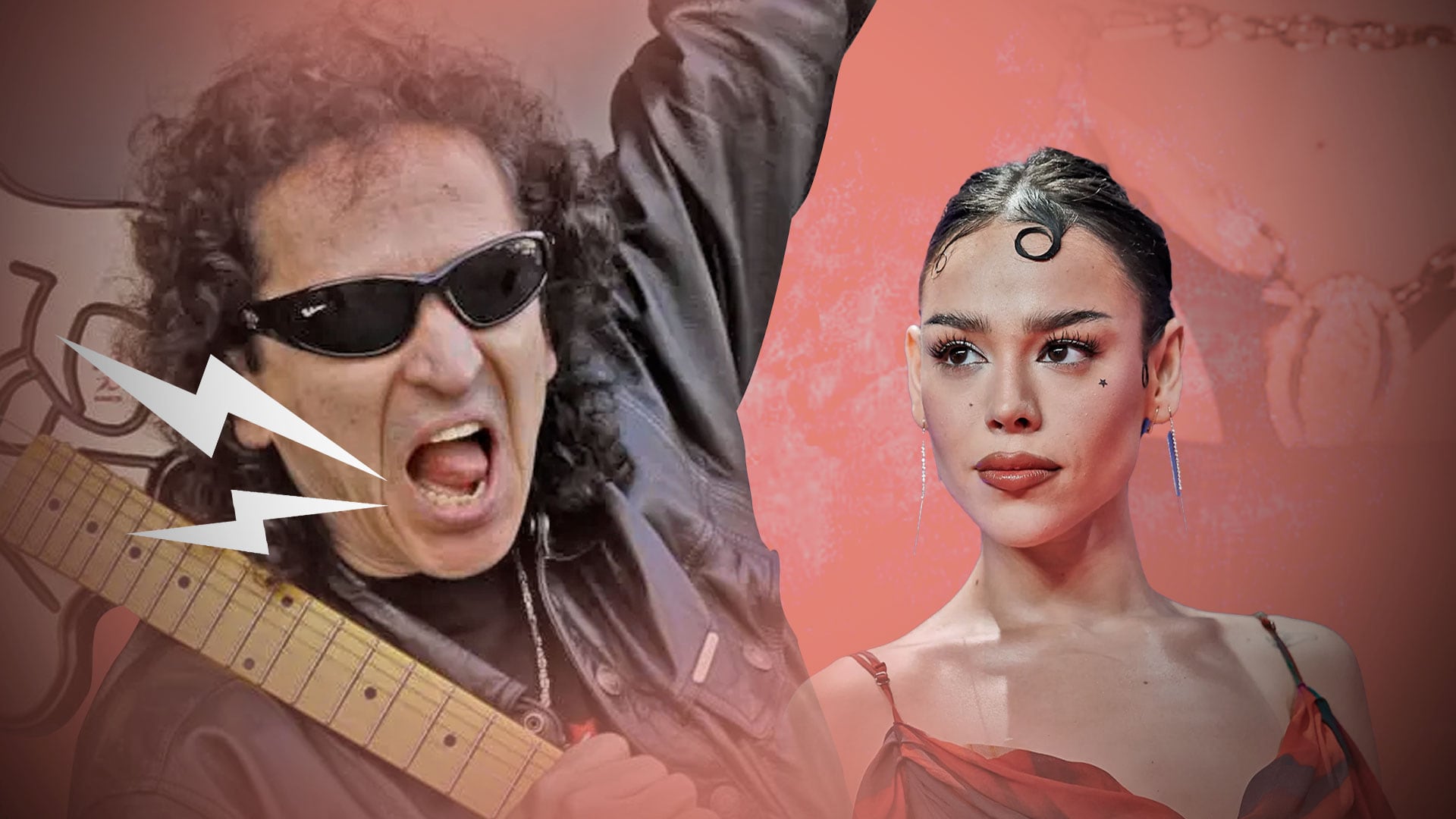 Pese a su irreverencia, para el cantante fue demasiado lejos la moda de la joven artista. (Jovani Pérez / Infobae México)