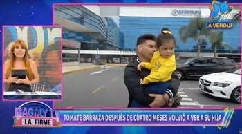 'Tomate' Barraza reapareció con su