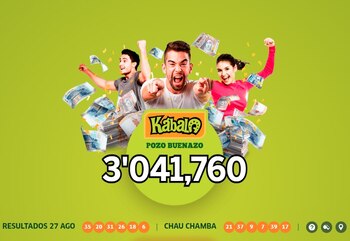 Ganadores de Kábala del martes