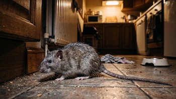 Rata noruega, una visitante frecuente en casas durante la temporada de frío