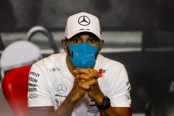 Lewis Hamilton podría estar disputando