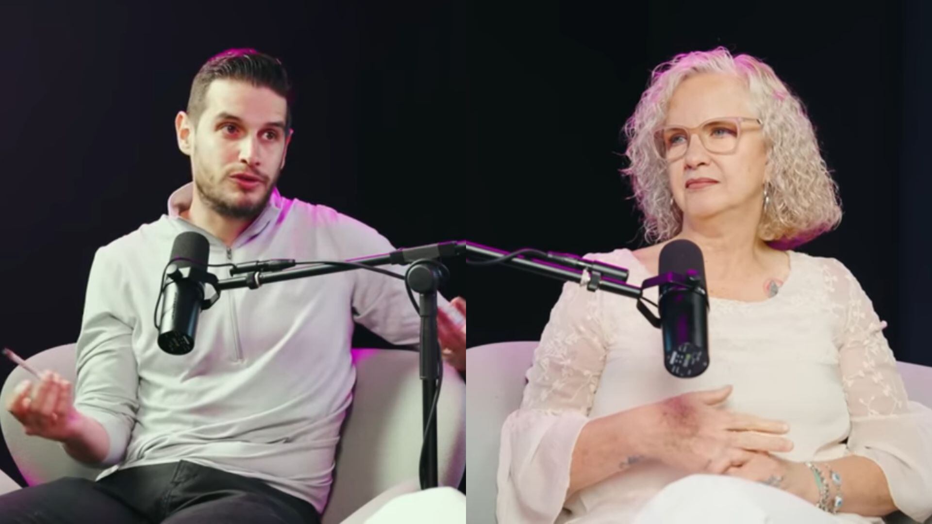 Adrián Marcelo pidió disculpas a la mamá de Gala Montes, Crista Montes. (Captura de pantalla)