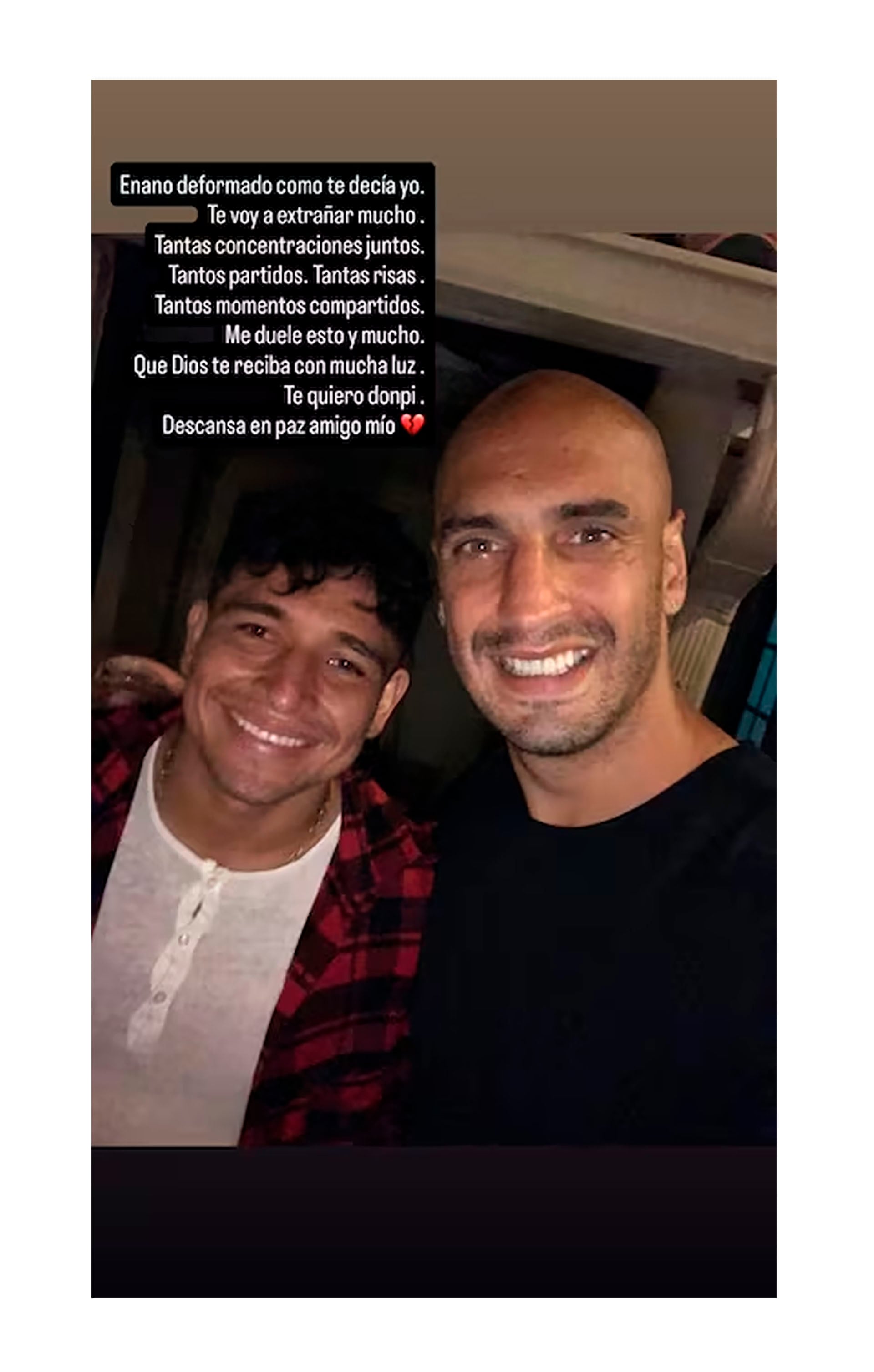 El mensaje de Ariel Nahuelpán para Pineida