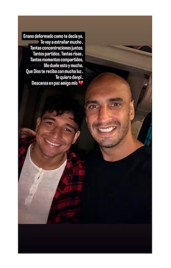 El mensaje de Ariel Nahuelpán