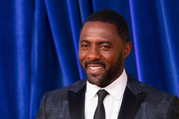 El actor británico Idris Elba,