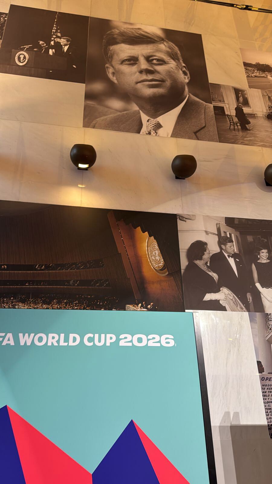 El Centro Kennedy se prepara para un evento mundial