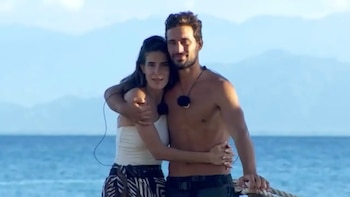 Lidia Torrent y Jaime Astrain en 'Supervivientes 2026' (Mediaset)
