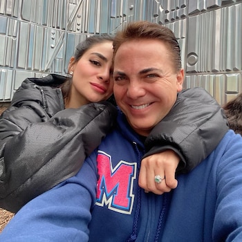 Martha y Cristian Castro estuvieron