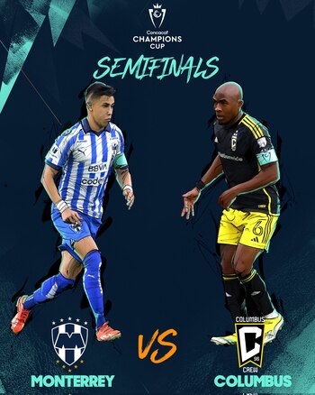 Semifinal entre Monterrey y Columbus