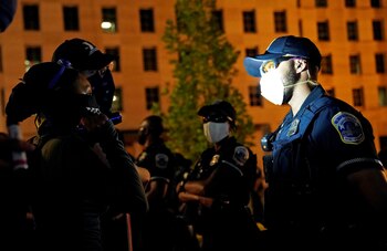 Protestas en Washington. REUTERS/Erin Scott