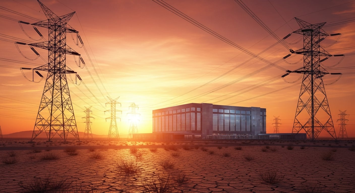 El Departamento de Energía de Estados Unidos pidió a los centros de datos activar generadores de respaldo para evitar sobrecargas y priorizar el suministro eléctrico residencial. (Imagen Ilustrativa Infobae)