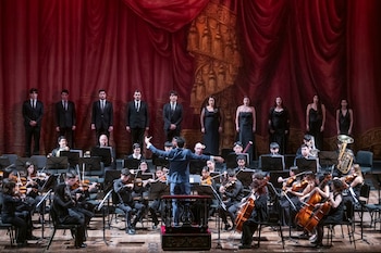 La Orquesta TAM que reúne a los estudiantes más avanzados (Foto: Teatro Colón)