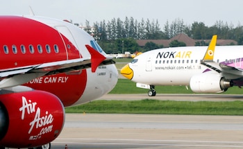 La aerolínea tailandesa NokScoot anuncia su cierre debido a la pandemia. EPA/BARBARA WALTON/Archivo