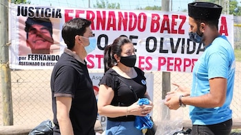 Los padres de Fernando Báez