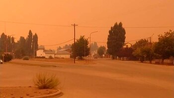 Así se encontraba esta tarde