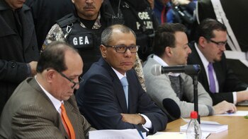 El vicepresidente ecuatoriano Jorge Glas,