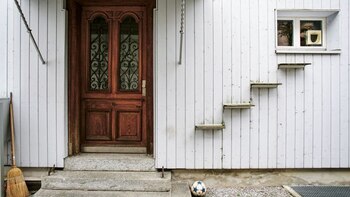 El lugar donde los gatos tienen escaleras propias