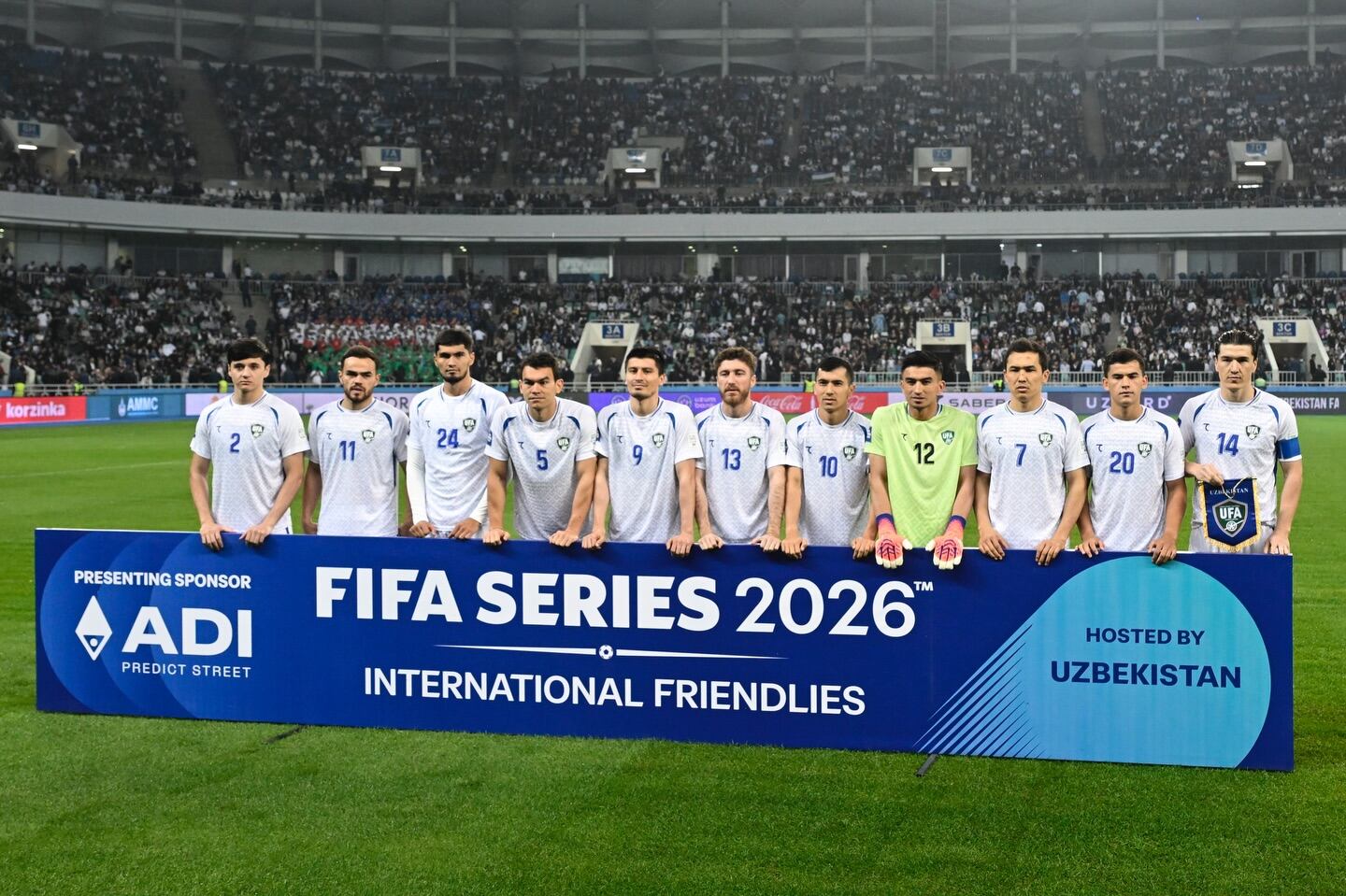 La selección de Uzbekistán ganó un partido en los 90 minutos y el segundo lo definió a su favor desde los cobros del punto penalti - crédito Asociación de Fútbol de Uzbekistán