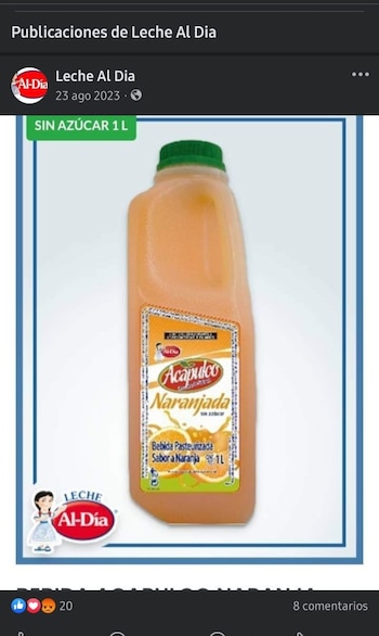 La leche Al Día, un