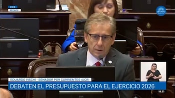 Insólito momento en el Senado: