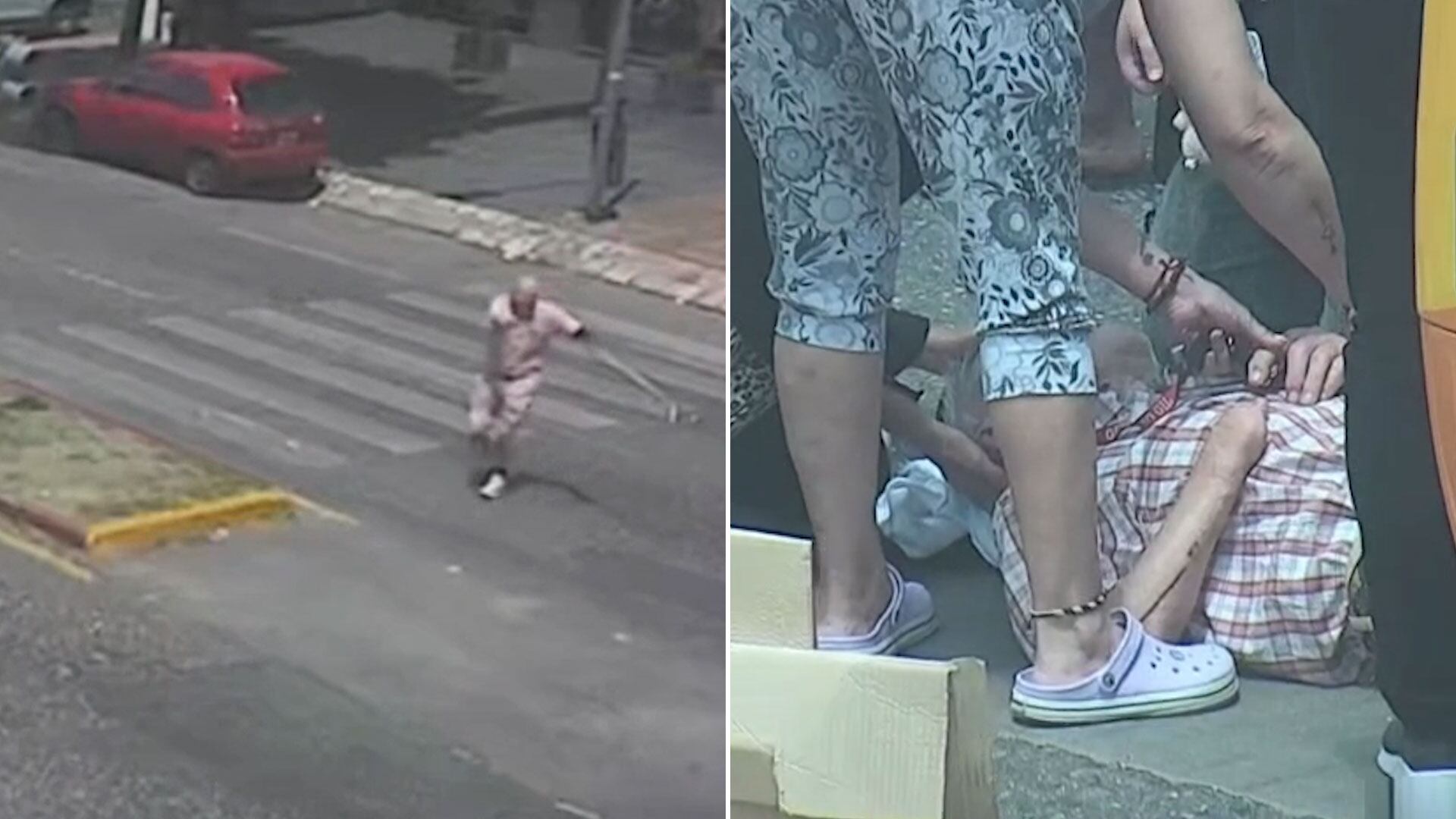 El hombre permanece internado en la Clínica Chutro, en sala común, con estado de salud estable tras el accidente de tránsito