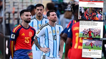 Así reflejaron los medios del mundo la derrota de Argentina en la final del Mundial contra España: “La despedida de Messi”