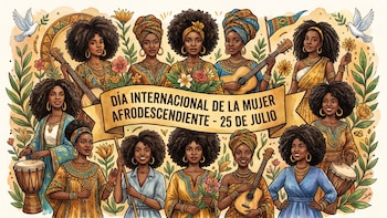 25 de julio: el día en que más de 30 países acordaron hacer visible la lucha de la mujer afrodescendiente