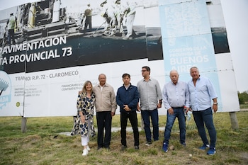 Kicillof hoy estuvo en Claromecó