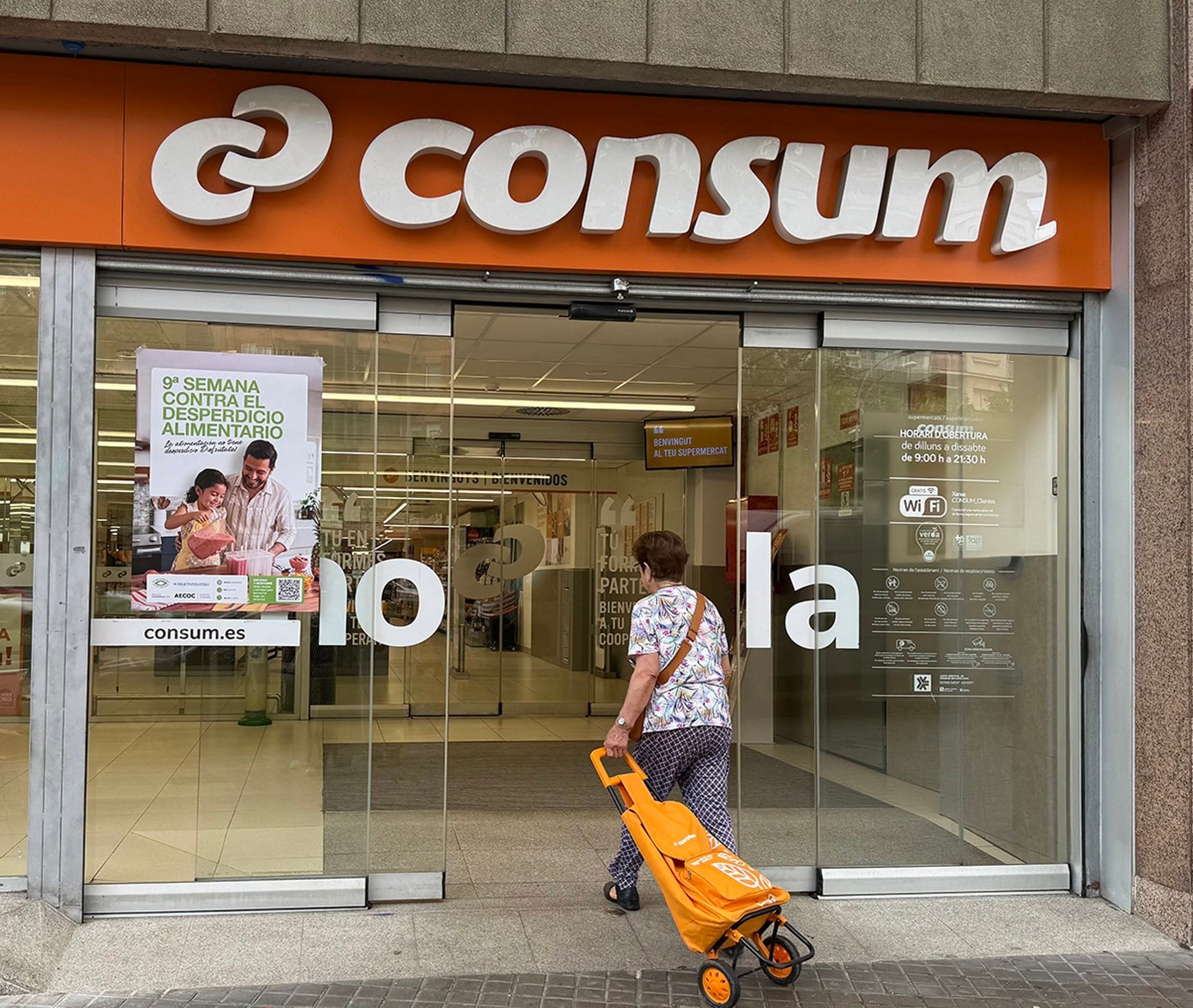 18/09/2026 Imagen de un establecimiento ConsumCOMUNIDAD VALENCIANA ESPAÑA EUROPA VALENCIA ECONOMIA SOCIEDADCONSUM