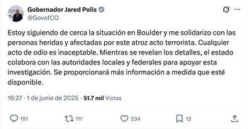 El gobernador de Colorado, Jared
