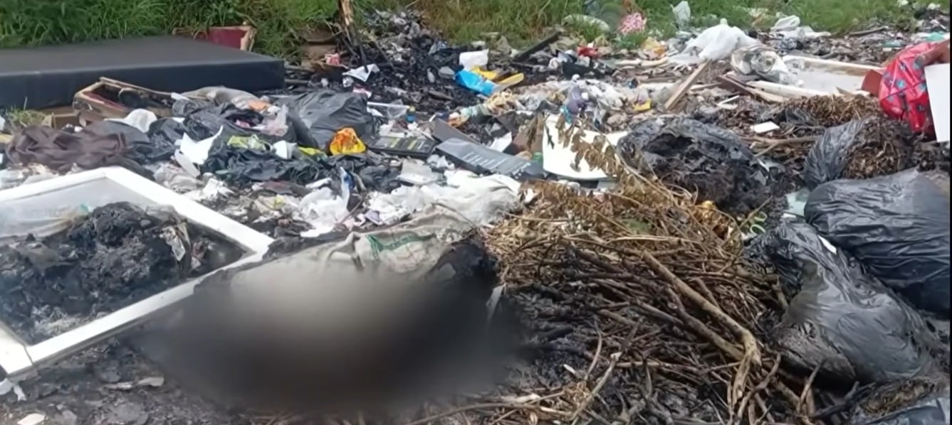 El hallazgo de la maleta en la que estaba el cuerpo de Kevin Santiago causó indignación en la comunidad educativa y fue posible gracias a la alerta de recicladores y vecinos - crédito X