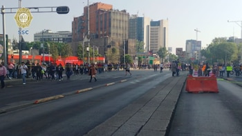 Bloqueos en carreteras y accidentes hoy miércoles 22 de abril: cierre vial en Dr. Lavista debido a la presencia de manifestantes