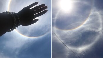 En el Estado de México también cofirmaron que pudieron apreciar el fenómeno. (Foto: Especial)