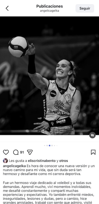 Angélica Malinverno anuncia su retiro del voleibol tras ocupar el tercer lugar con Universitario.