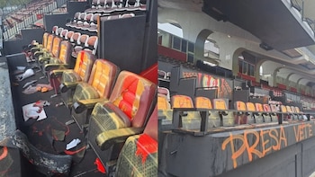 El Rayo Vallecano denuncia un asalto y destrozos en el palco del Estadio de Vallecas