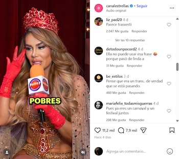 Ninel Conde nuevamente es blanco