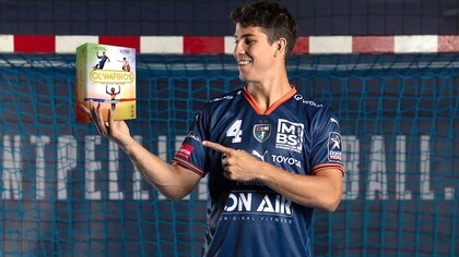 Diego Simonet, capitán de la selección argentina de handball, creó Olympikos, el juego de mesa que promete ser sensación en París 2024