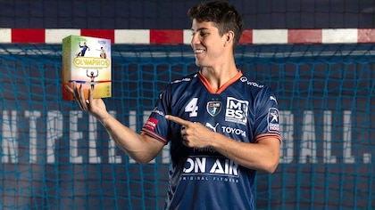 Diego Simonet, capitán de la selección argentina de handball, creó Olympikos, el juego de mesa que promete ser sensación en París 2024