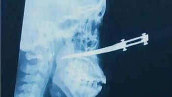 La mujer iba rumbo a