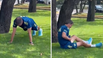 Guillermo Almada lleva su entrenamiento del América a las calles