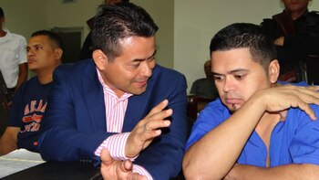 El pandillero salvadoreño Sergio Umaña